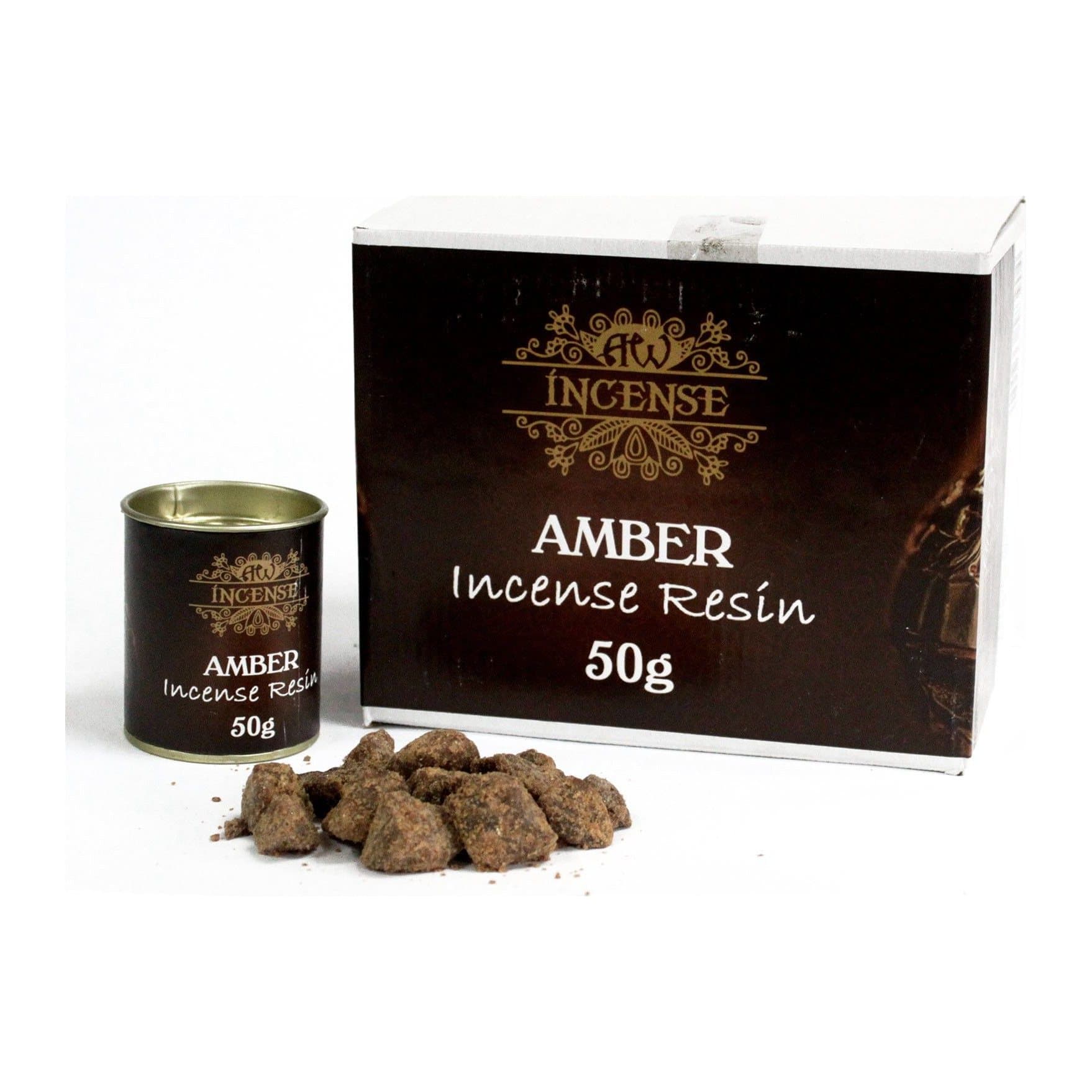 50 g tub of resin incense