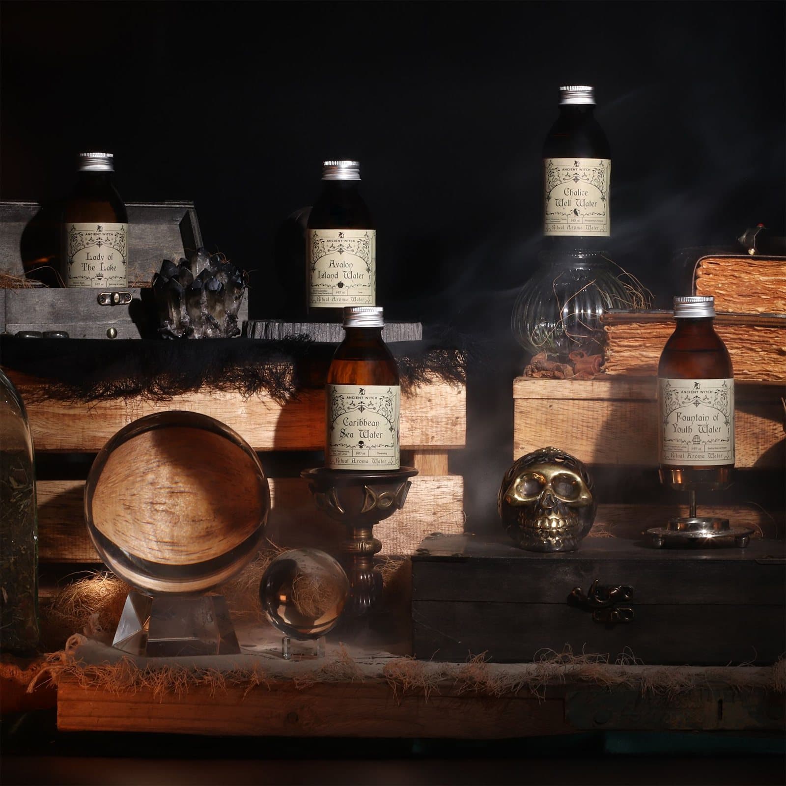 Bottle of Ancient Witch ritual water
