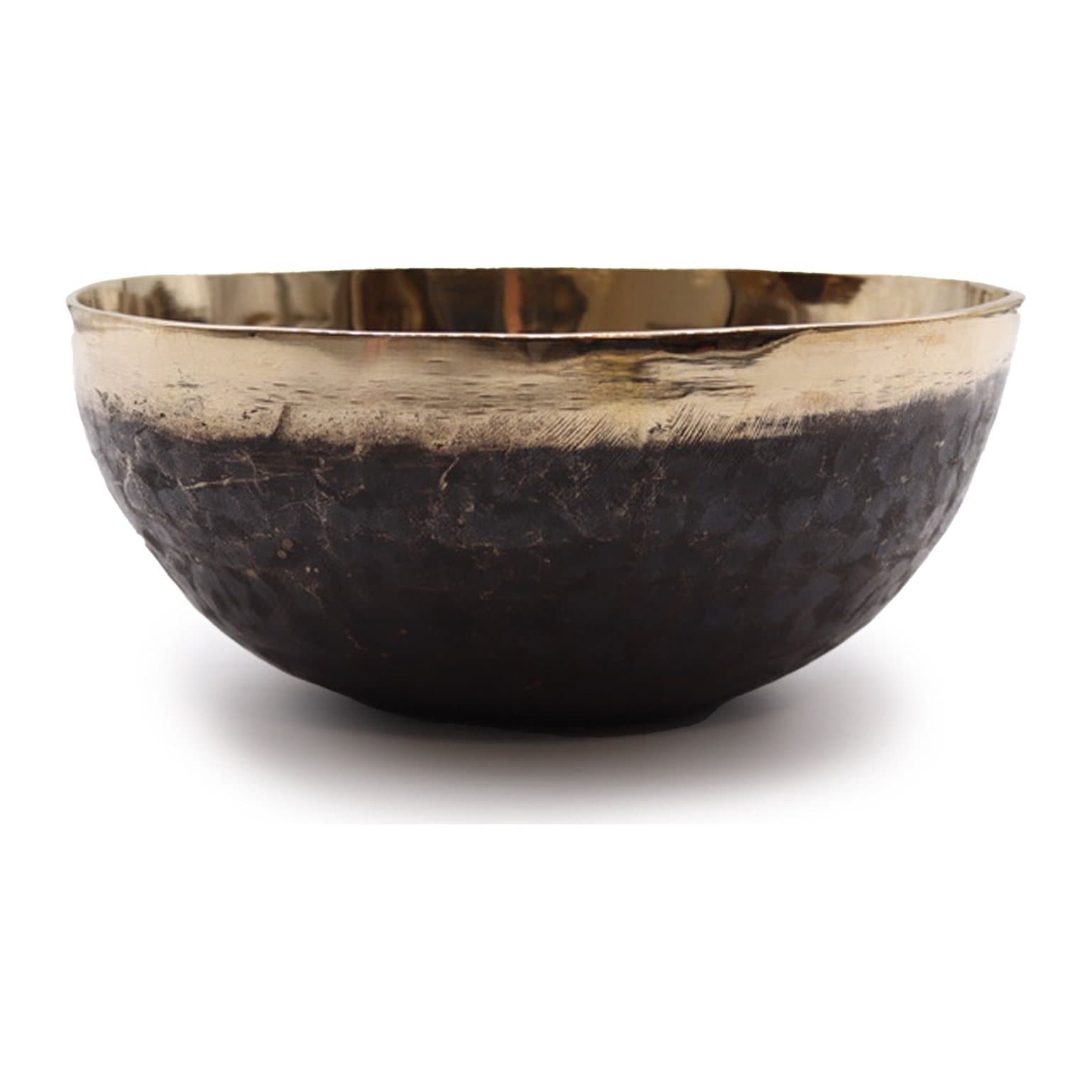 Handmade chaken singing bowl, shown in large and extra large sizes