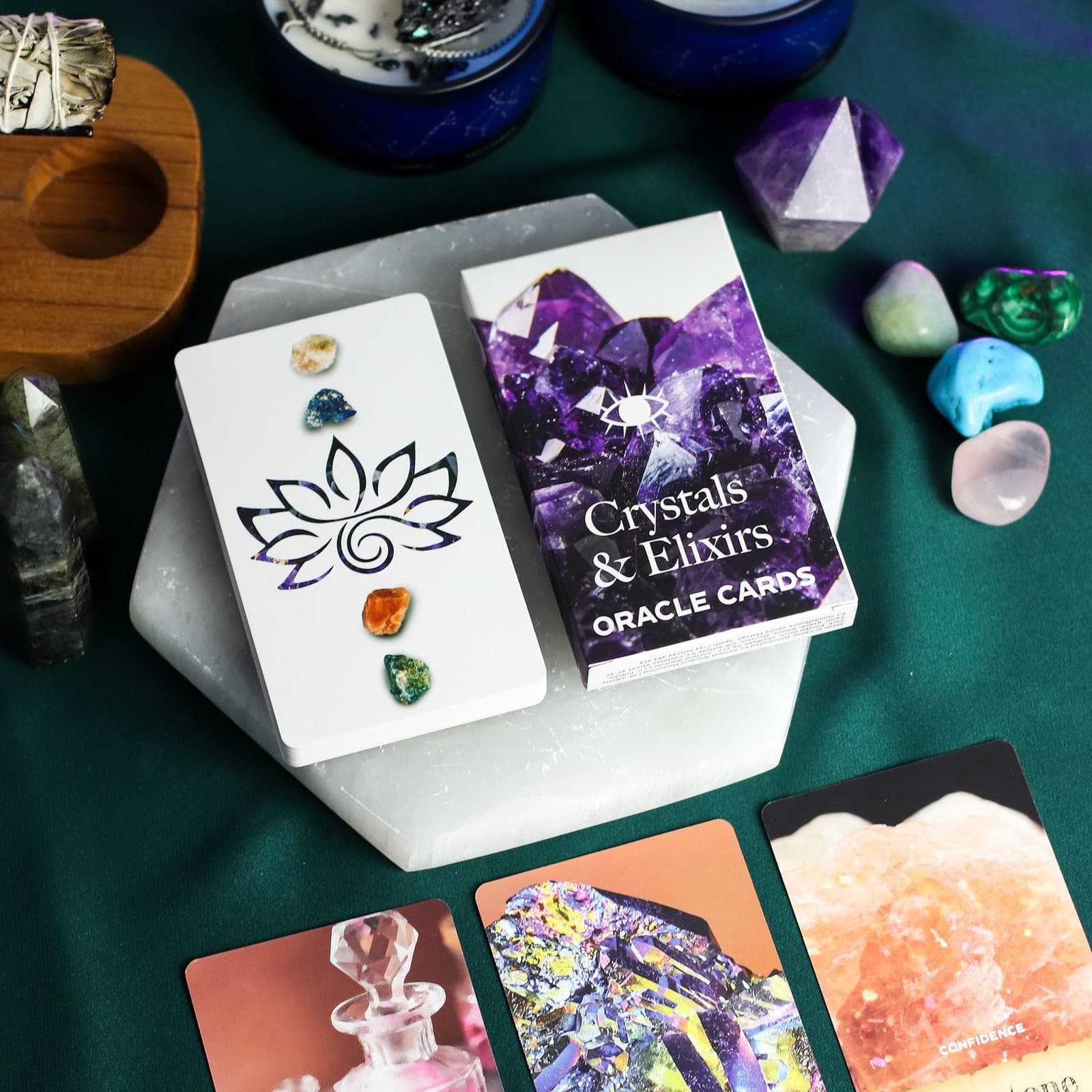Illustrated 40-card oracle deck