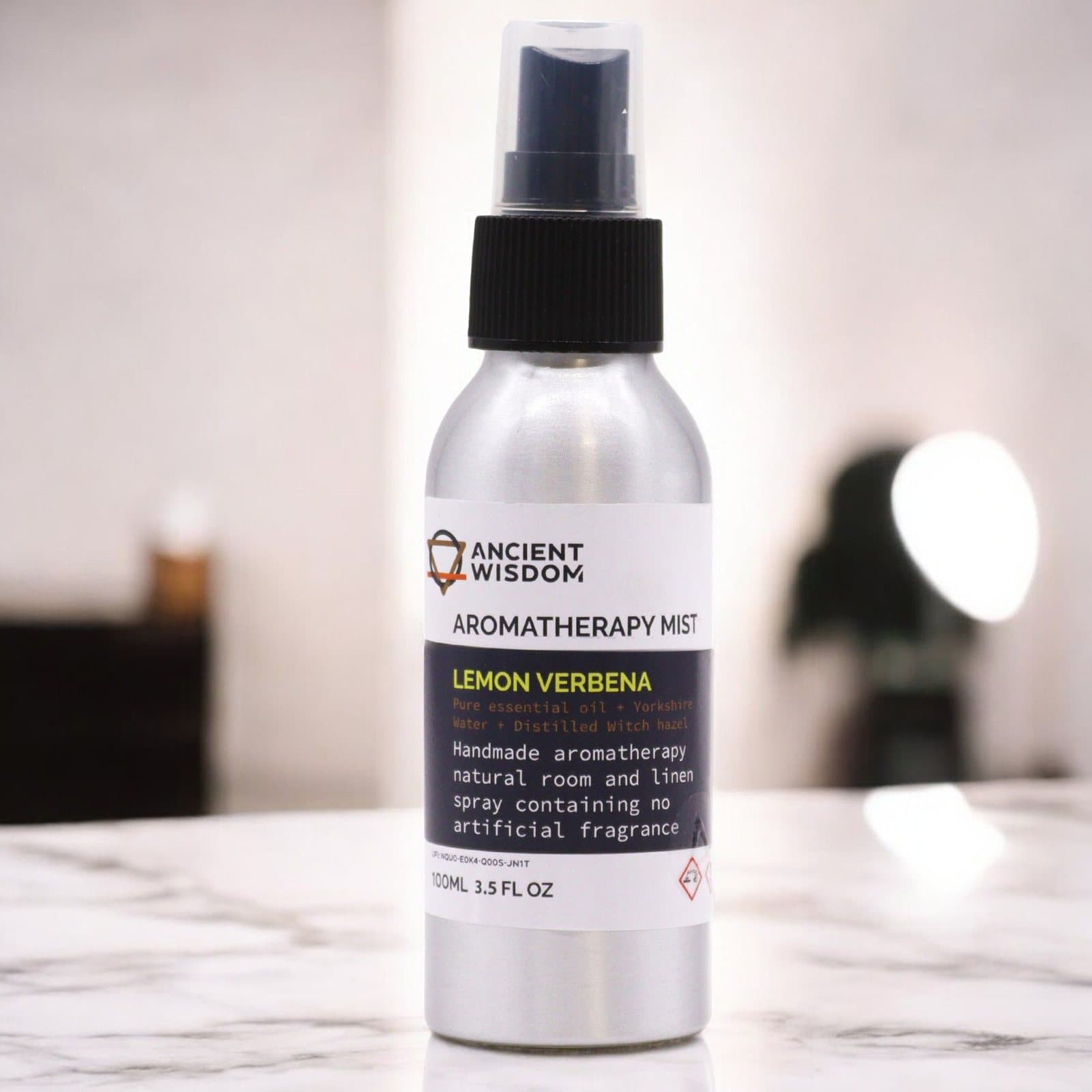 100 ml lemon verbena essential oil mist bottle