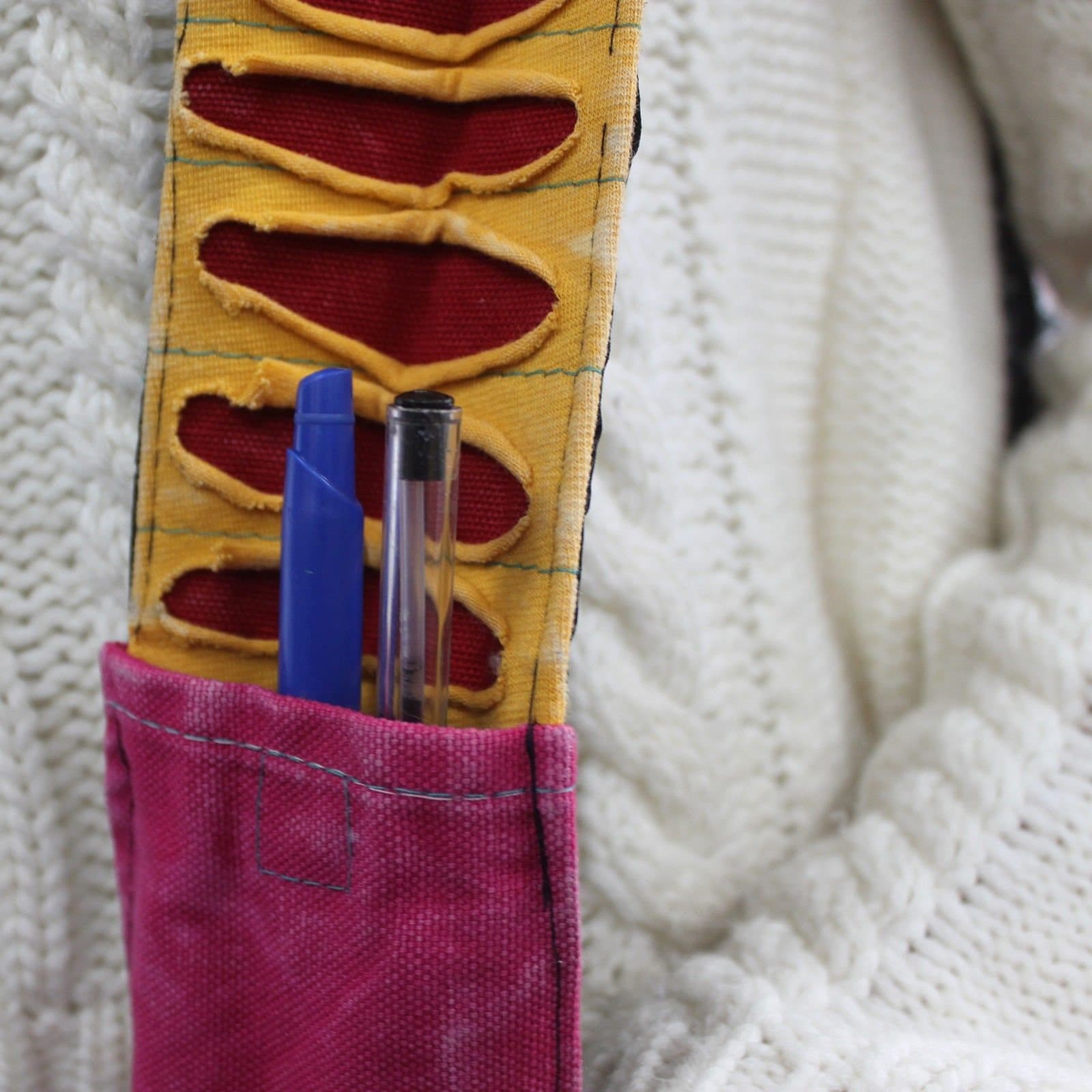 Cotton ethnic sling bag in a choice of three designs