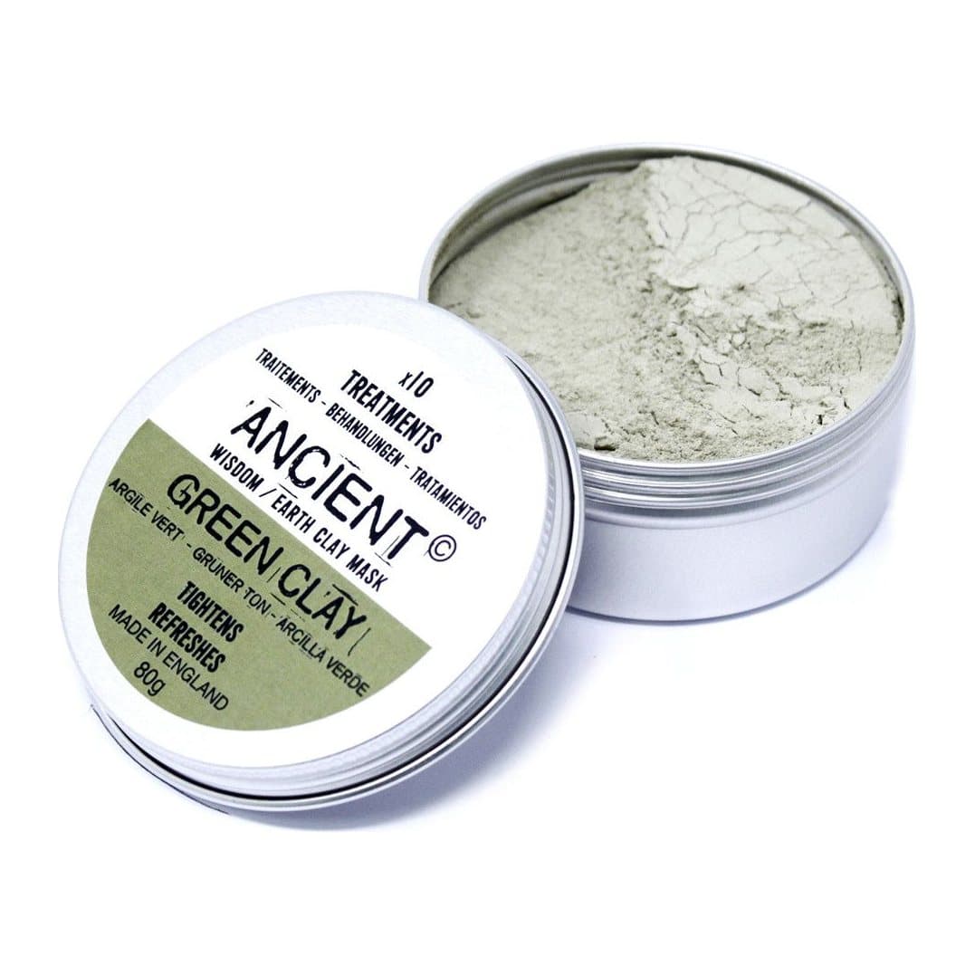 Clay face mask
