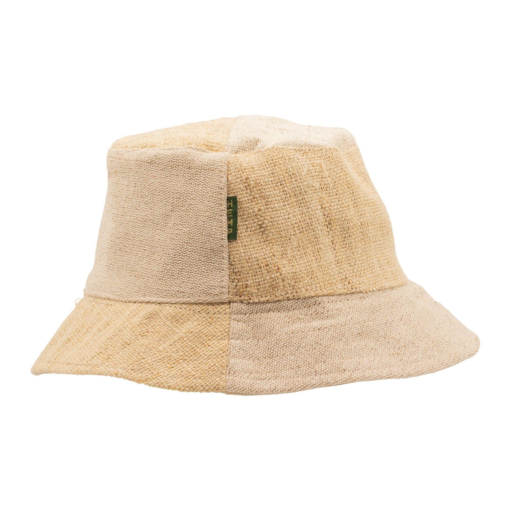 Handcrafted hemp and cotton boho festival hat