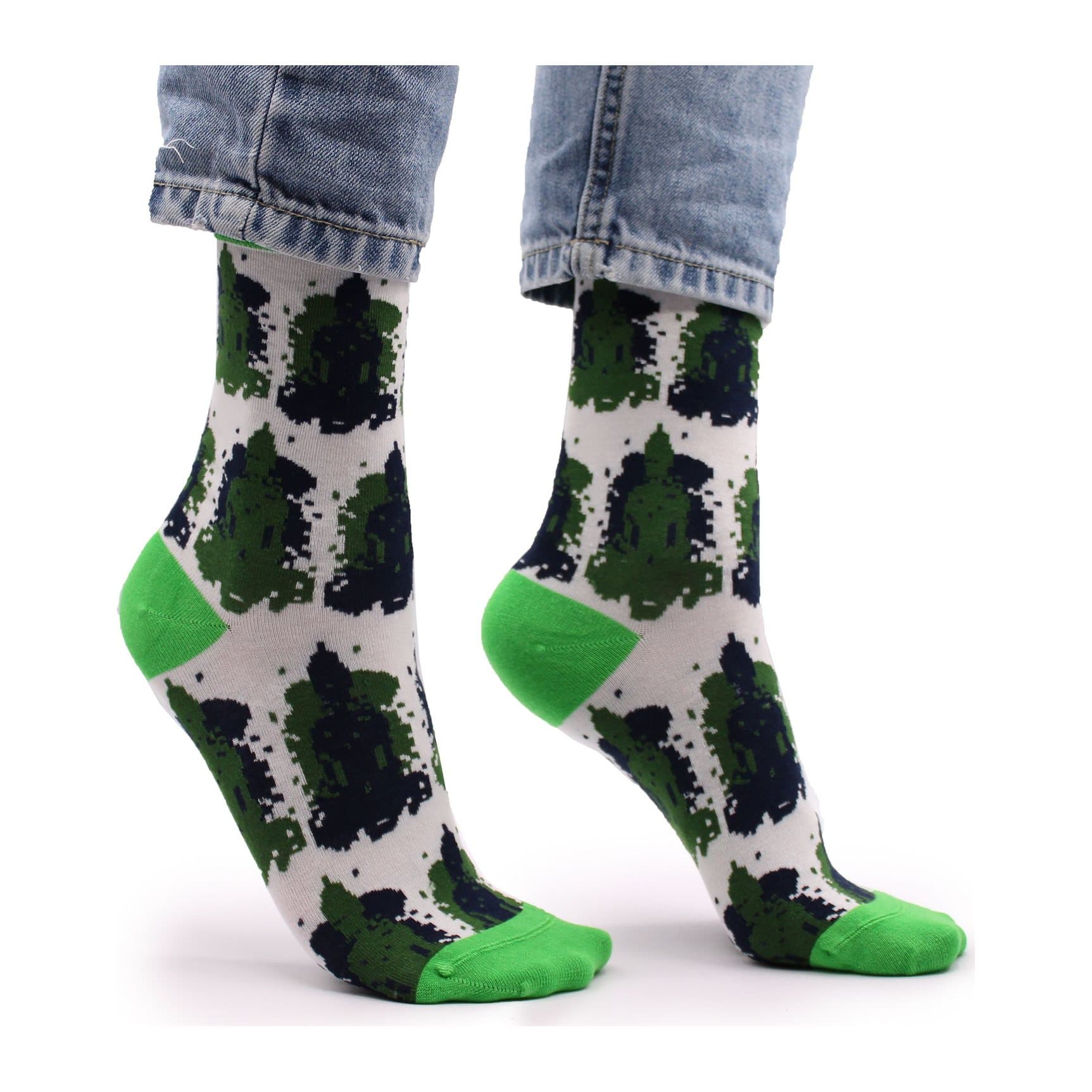 Hop Hare Bali Buddha bamboo socks