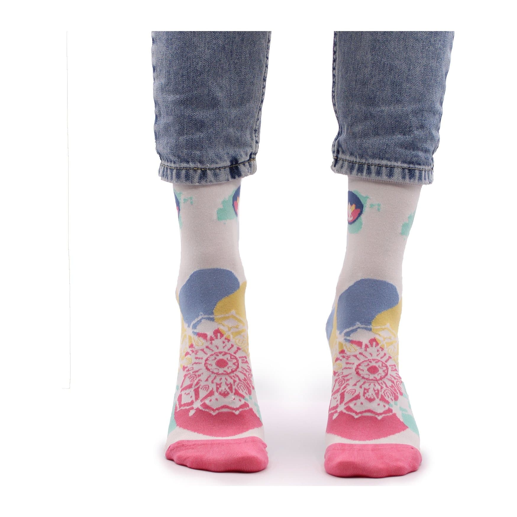 Hop Hare Meditation bamboo socks
