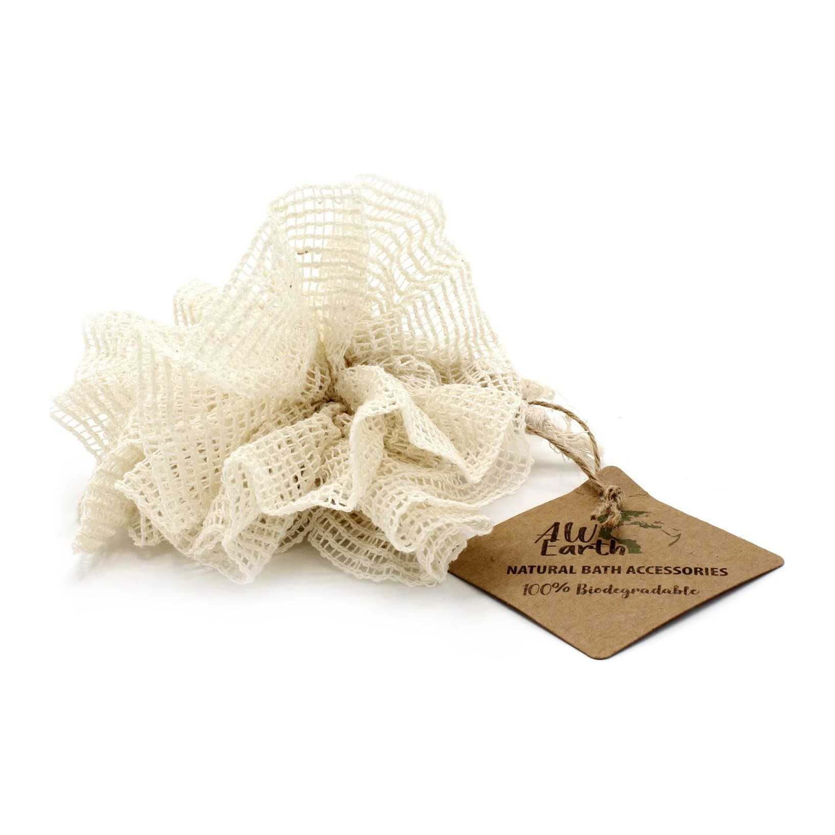 Rami nature scrunchy in natural fibre