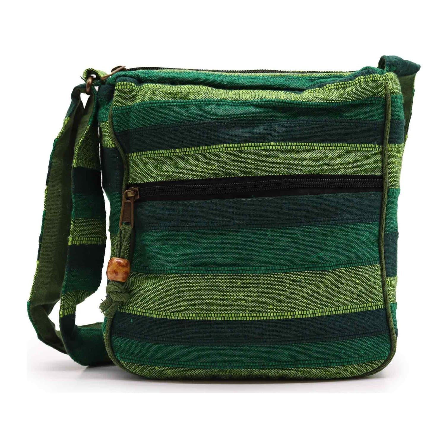 Cotton Nepal sling bag with a shoulder strap