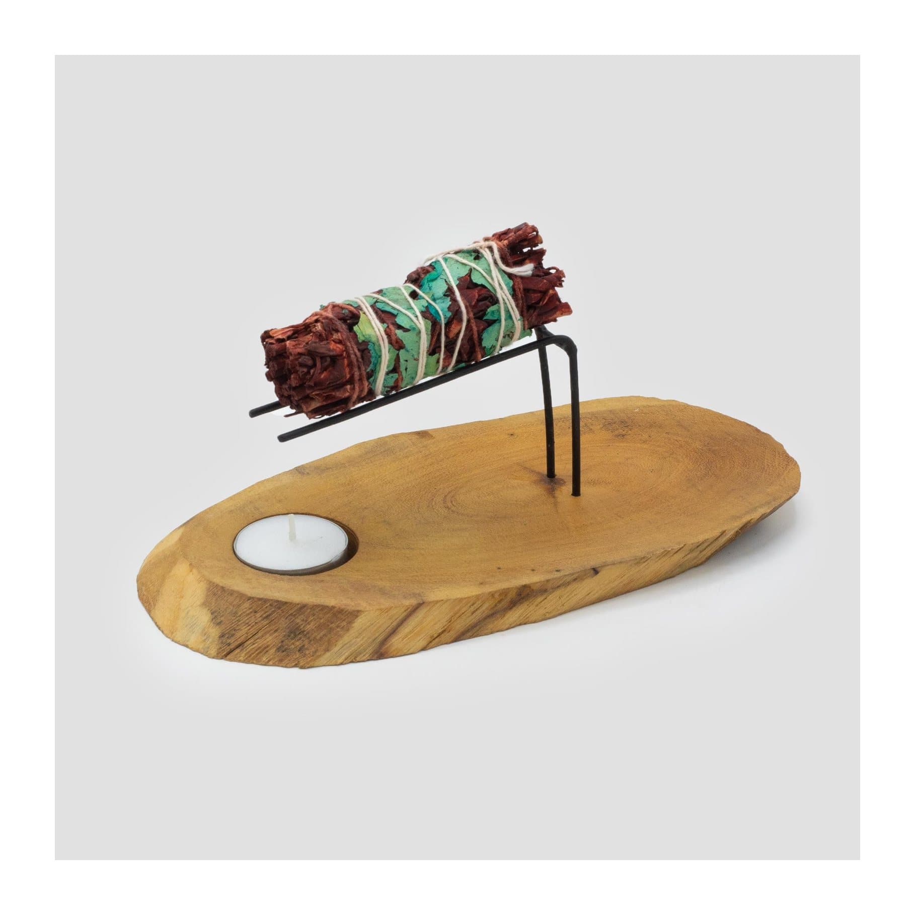 Wooden gamel wood palo santo heater
