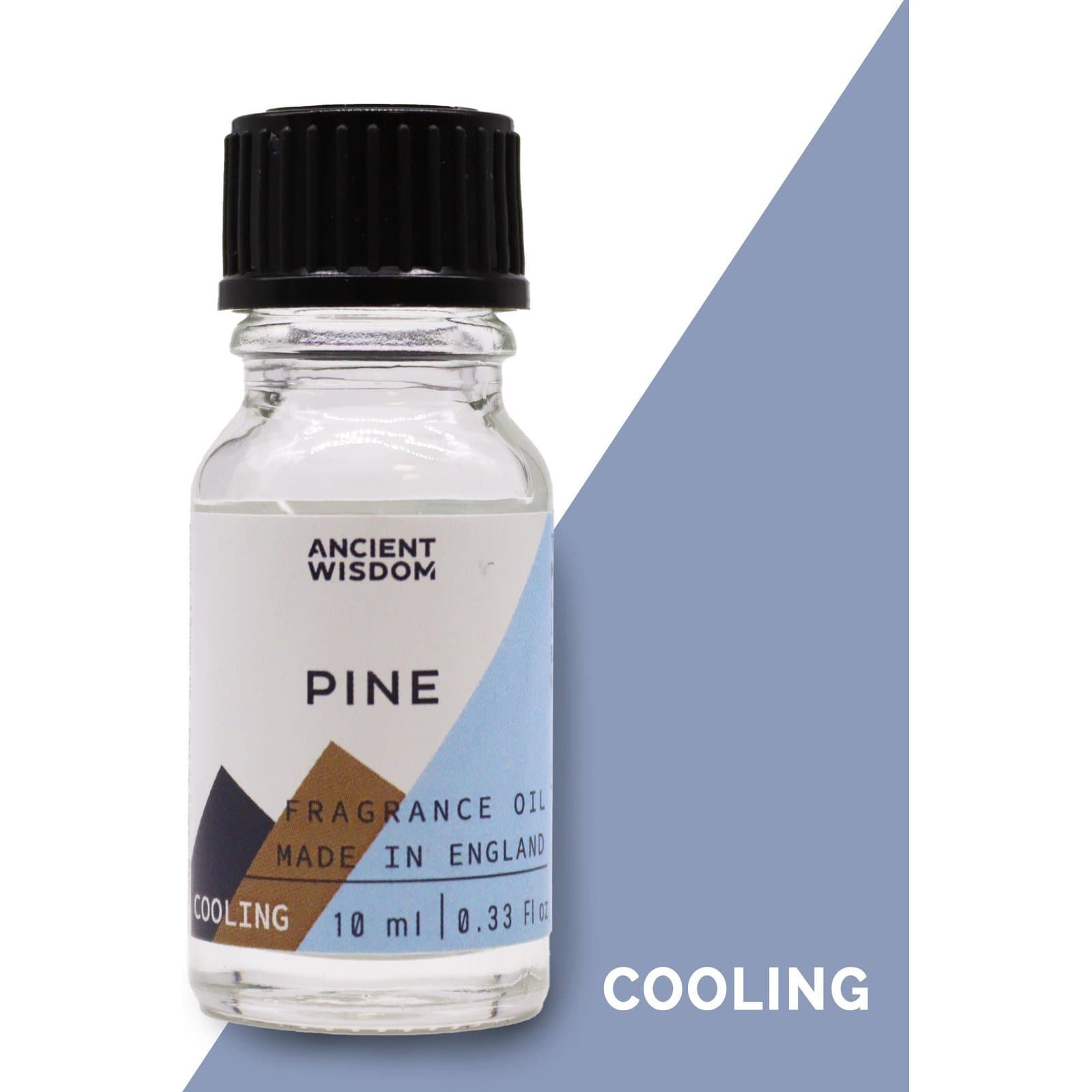 Pack of two 10 ml pine fragrance oils