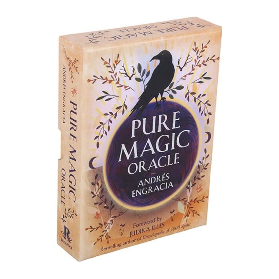 Pure Magic Oracle Cards deck in a colour cardboard box