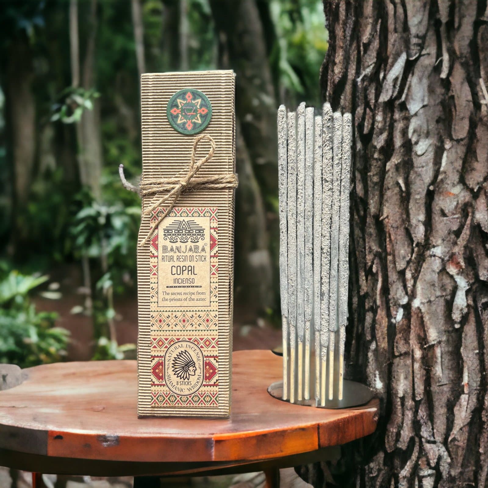 Pack of ritual resin incense sticks