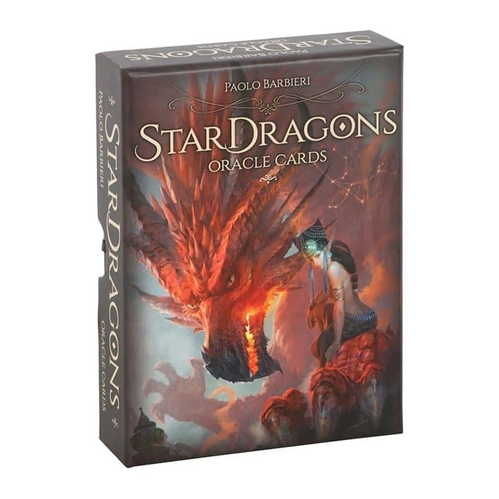 StarDragons Oracle card deck in its picture box
