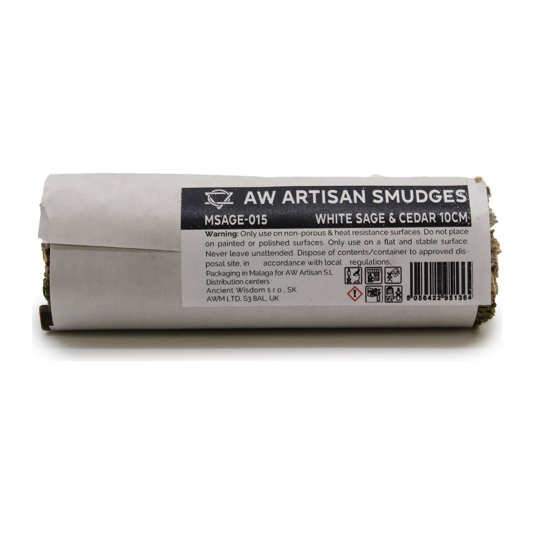 White sage and cedar herb bundle