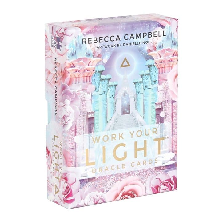 Work Your Light oracle deck in its matching picture box