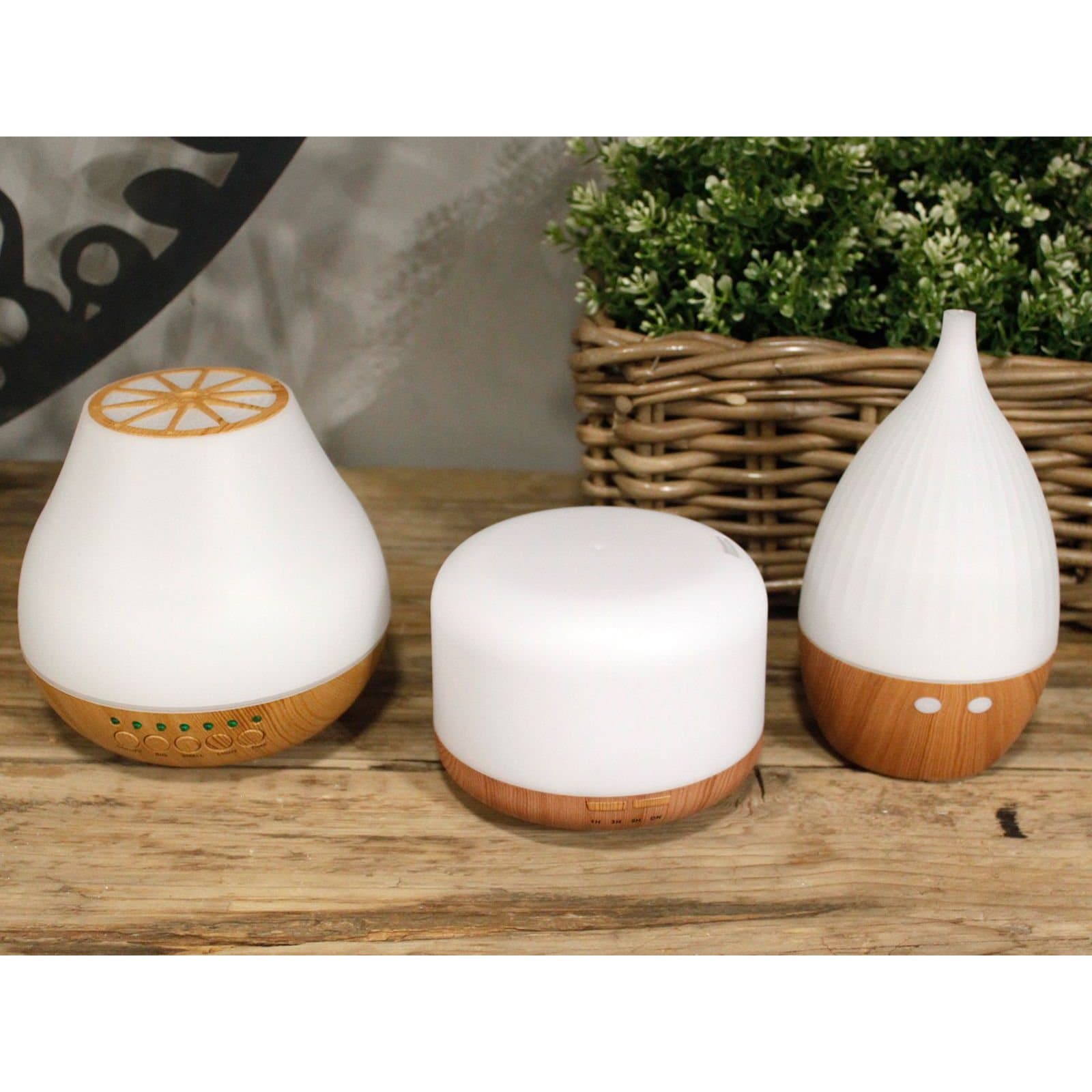 Plastic Aarhus Classic Pod aroma diffuser with colour-changing LED light