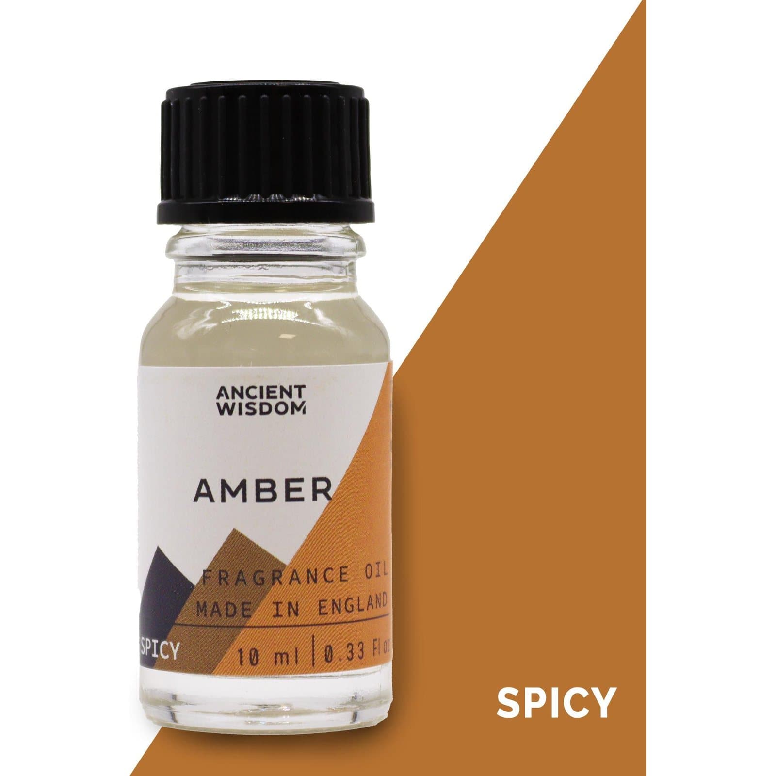 Two 10 ml amber fragrance oils