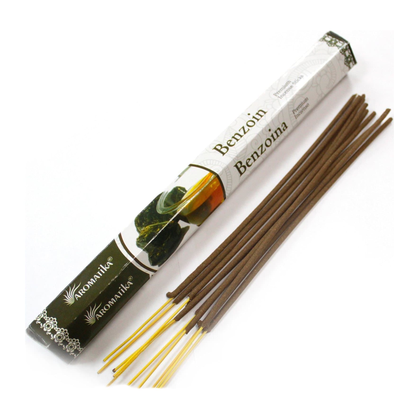 Three packs of Aromatica Premium Benzoin incense sticks