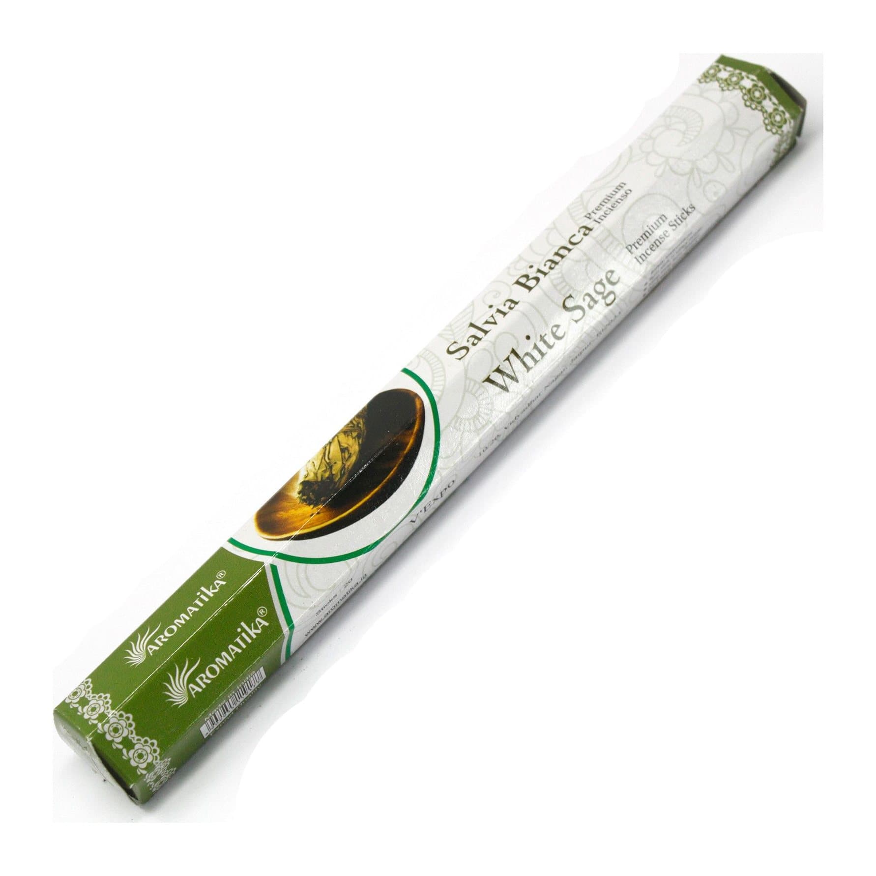 Aromatica white sage incense sticks, pack of 3