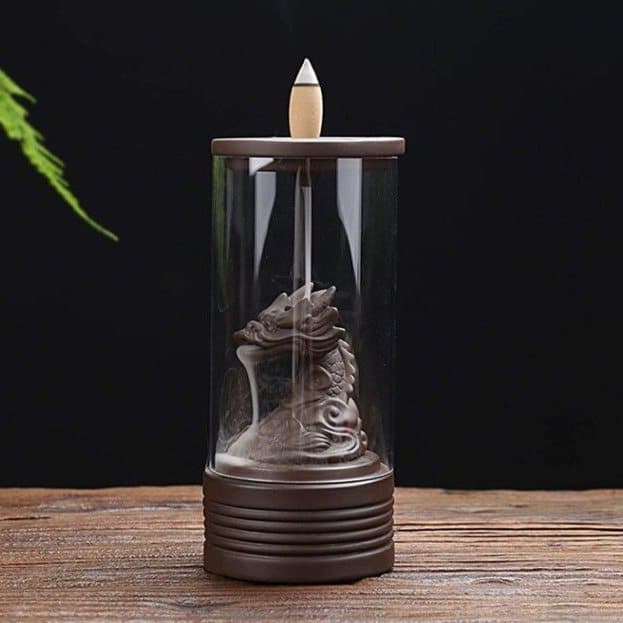 Dragon Waterfall backflow incense burner