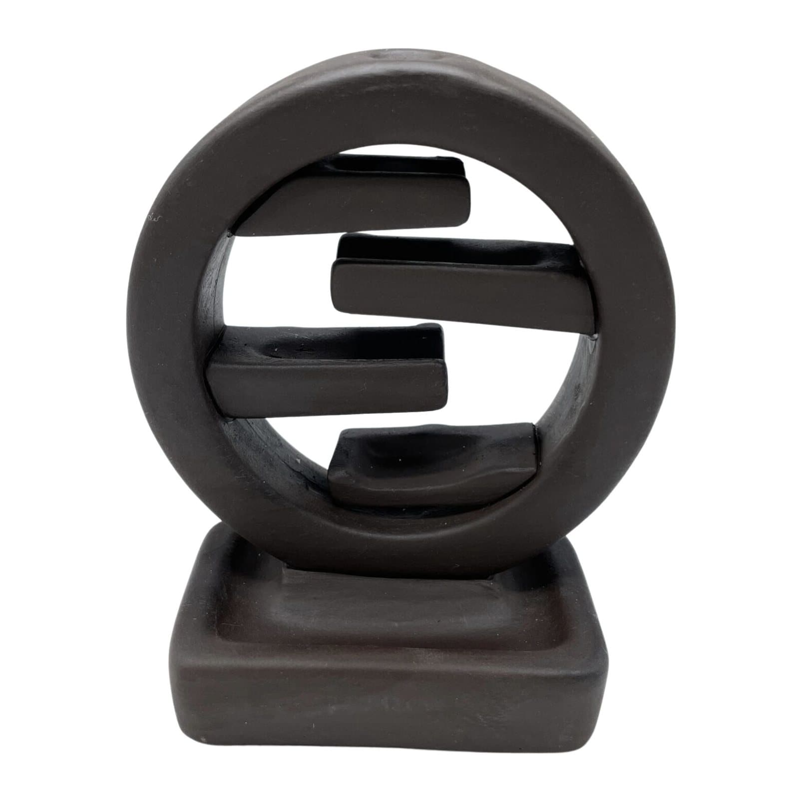 Ceramic Zen Circle of Life backflow incense burner