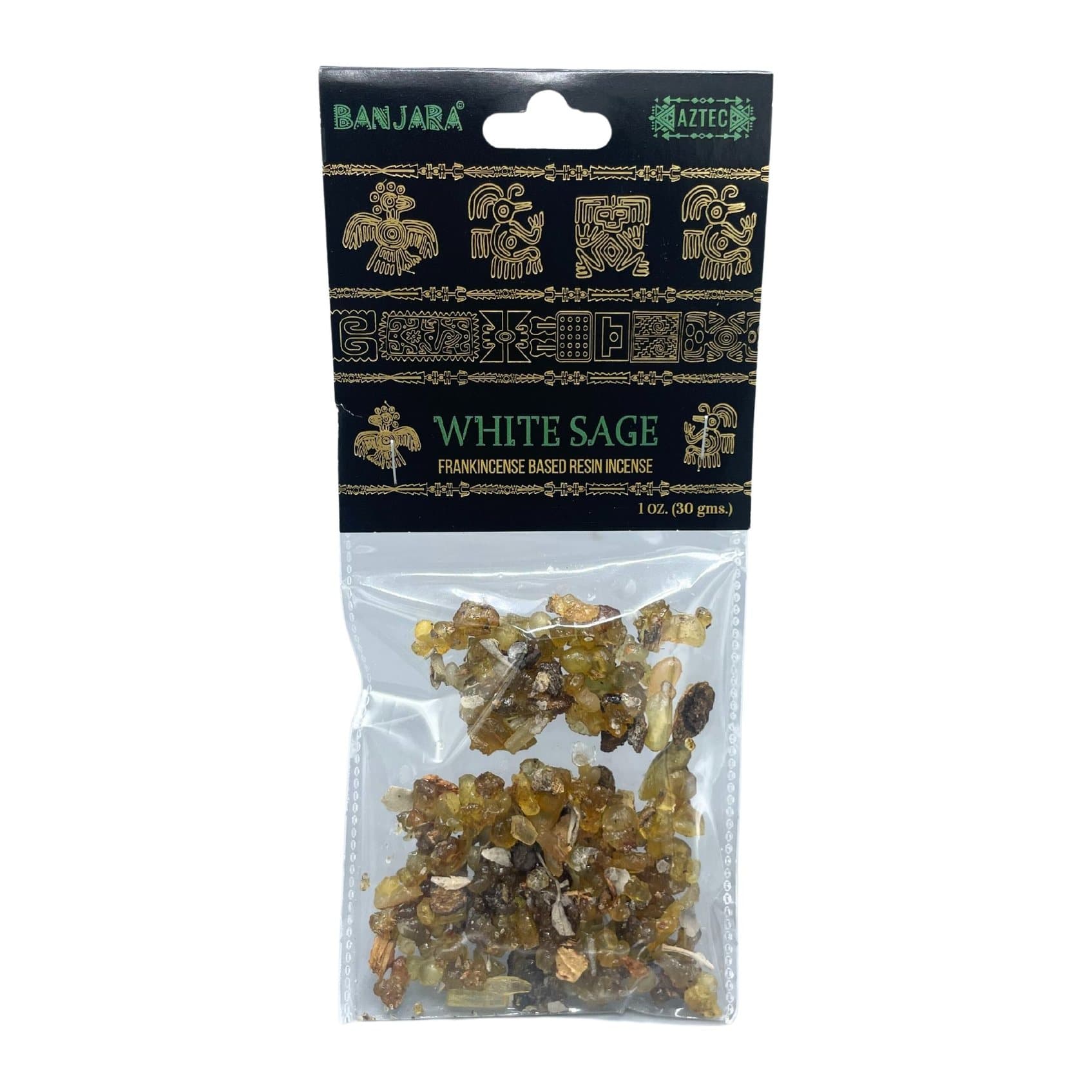 Banjara white sage tree resin incense pack
