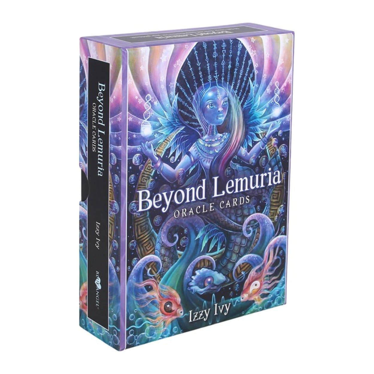 Beyond Lemuria oracle deck box with vibrant artwork