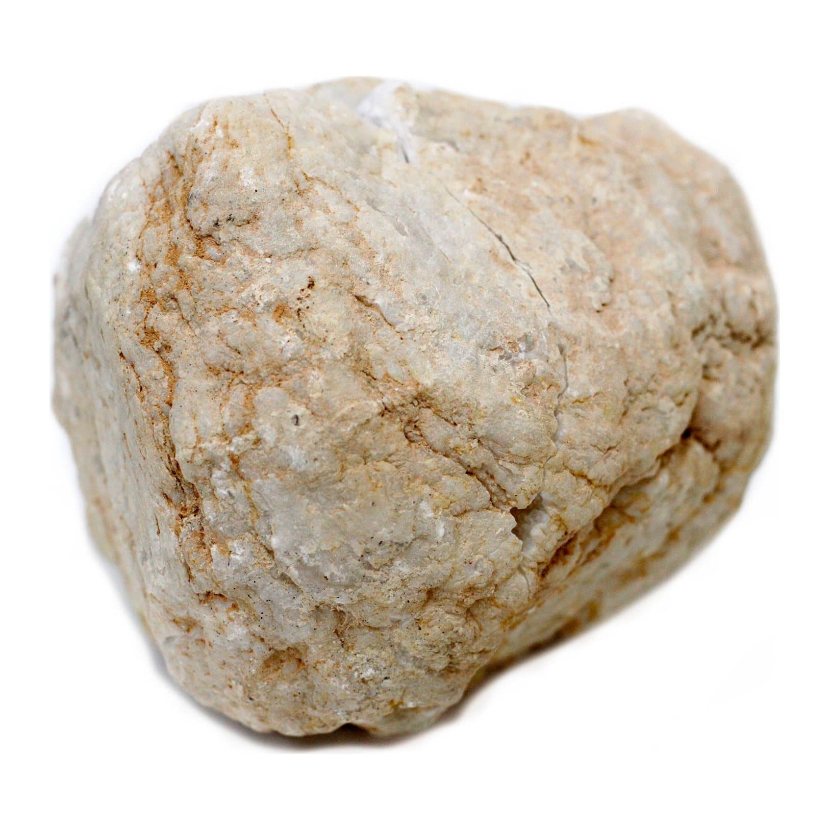 Natural calcite geode, 15 to 18 cm