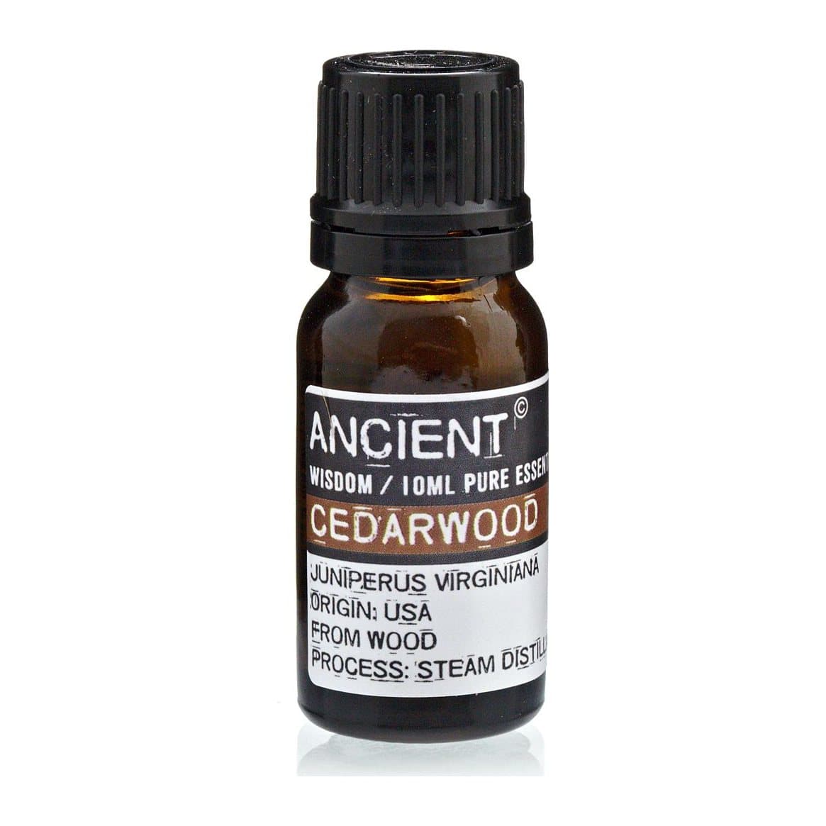 Cedarwood Virginian essential oil, 10 ml, pack of 2