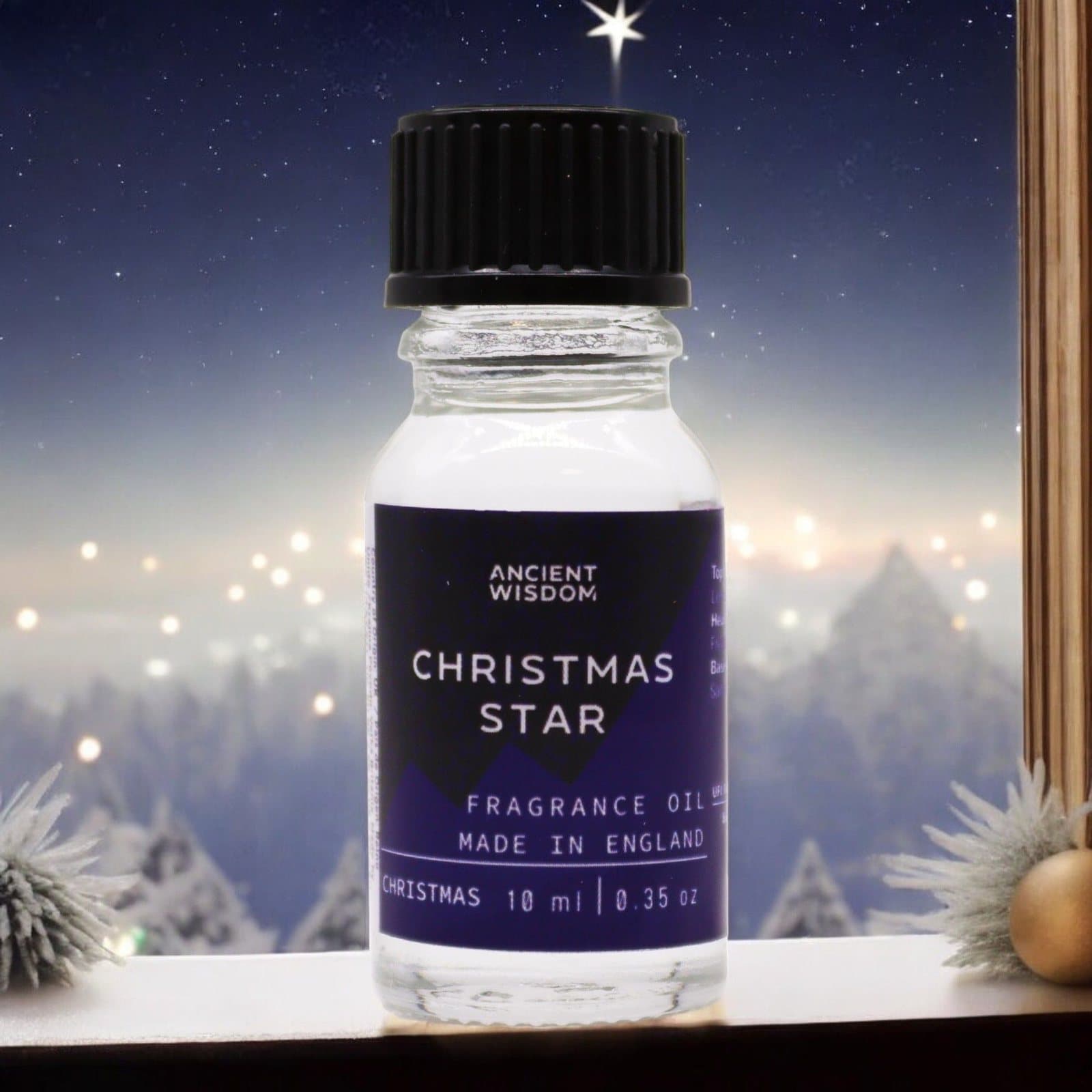 Christmas Star fragrance oil, 10 ml, pack of 2