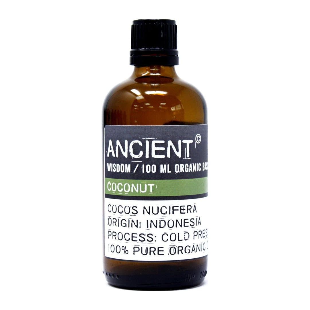 Pack of 2 coconut organic base oil, 100 ml each