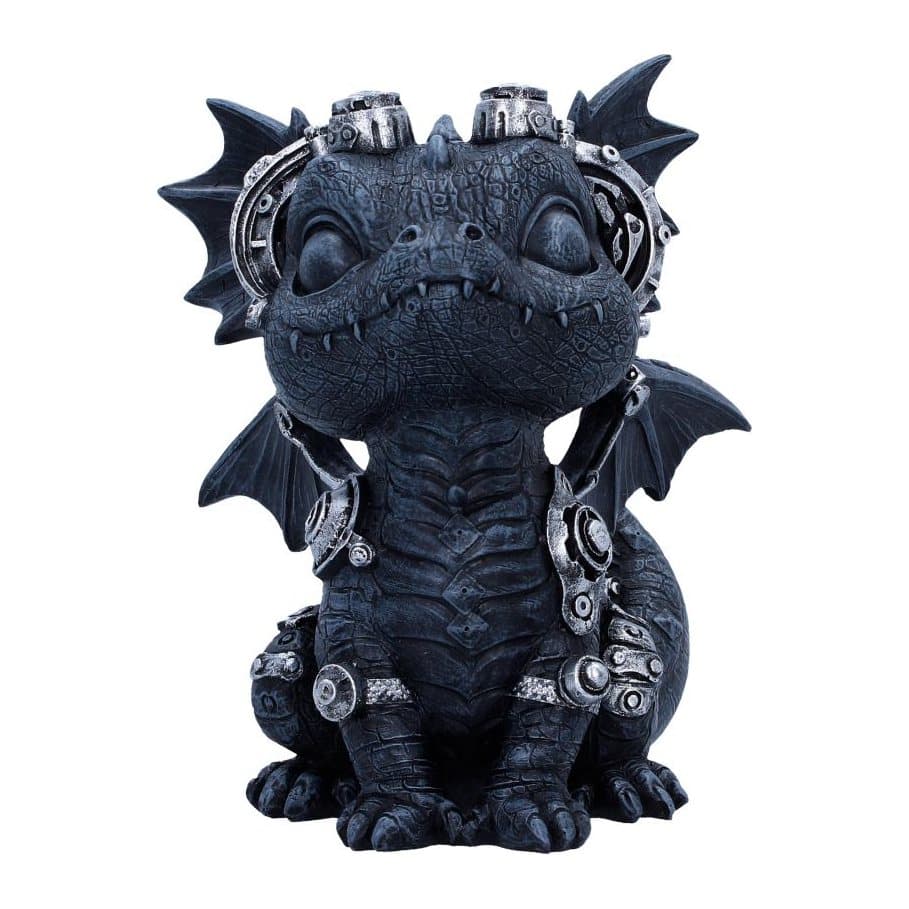 Coglet steampunk dragon figurine with goggles
