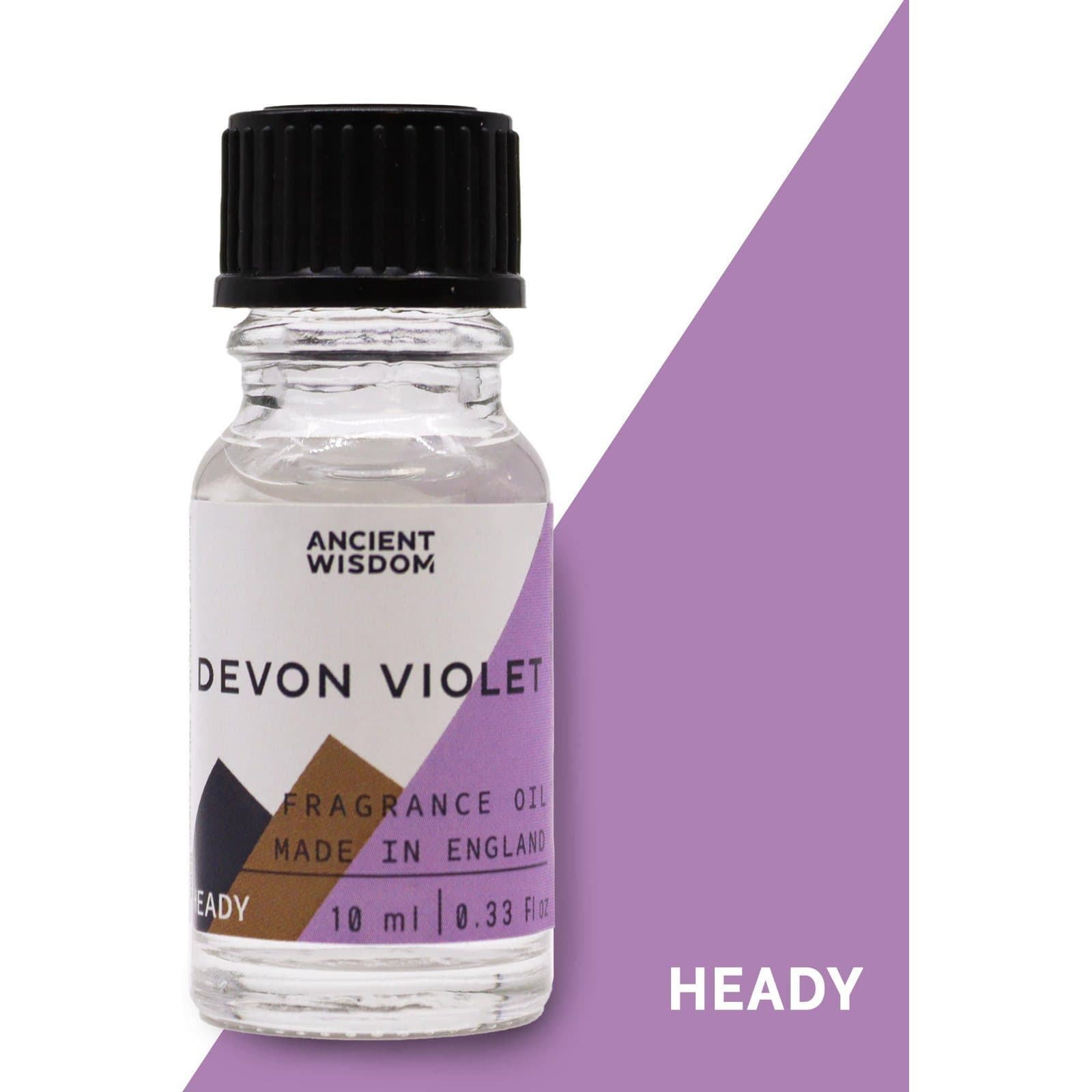 Two 10 ml Devon Violet fragrance oils