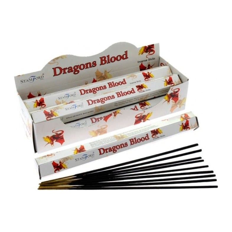 Two packs of Dragons Blood premium hexagonal incense sticks
