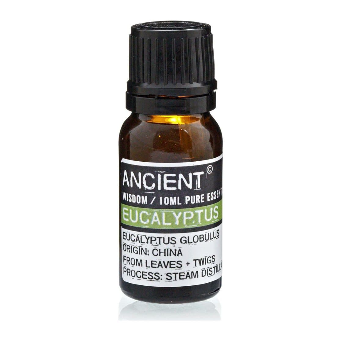 Eucalyptus essential oil, pack of three 10 ml bottles