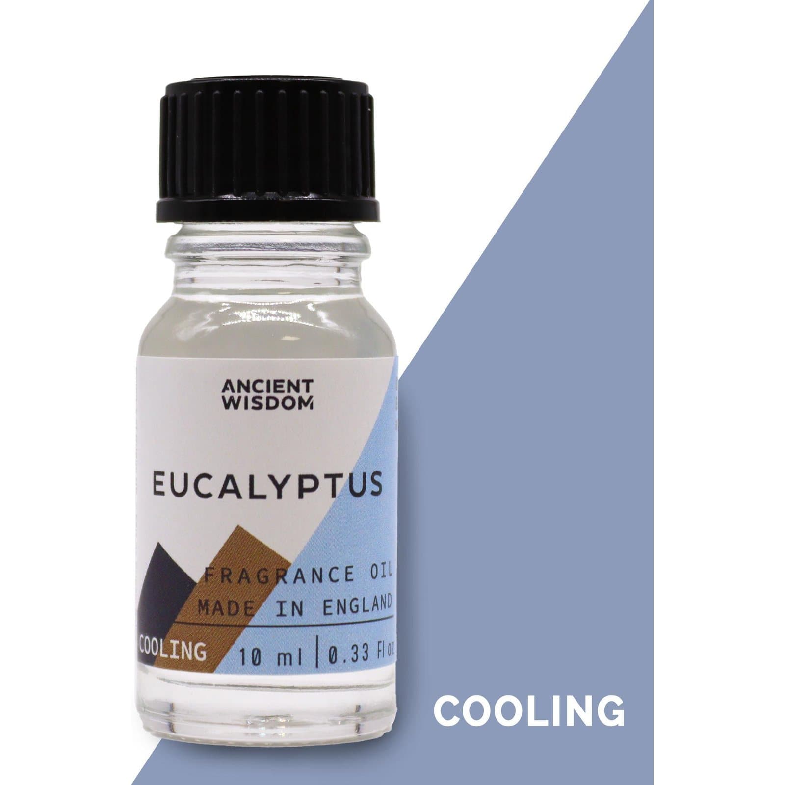 Two 10 ml eucalyptus fragrance oils