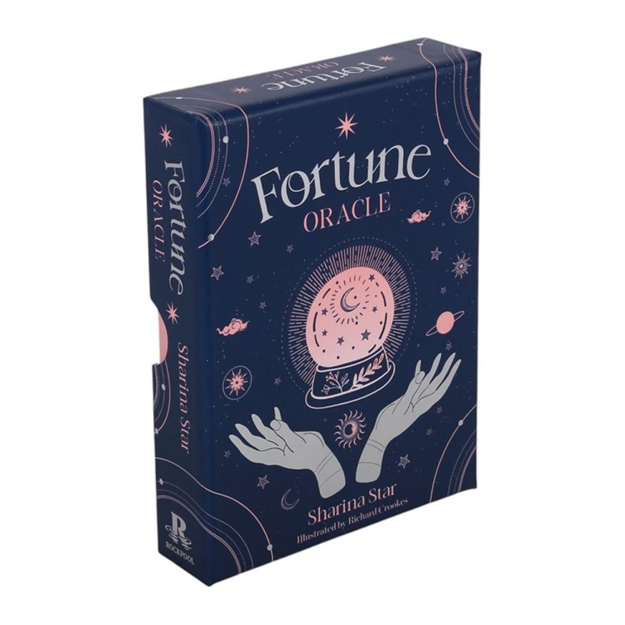 Fortune Oracle Cards deck in its colour cardboard box