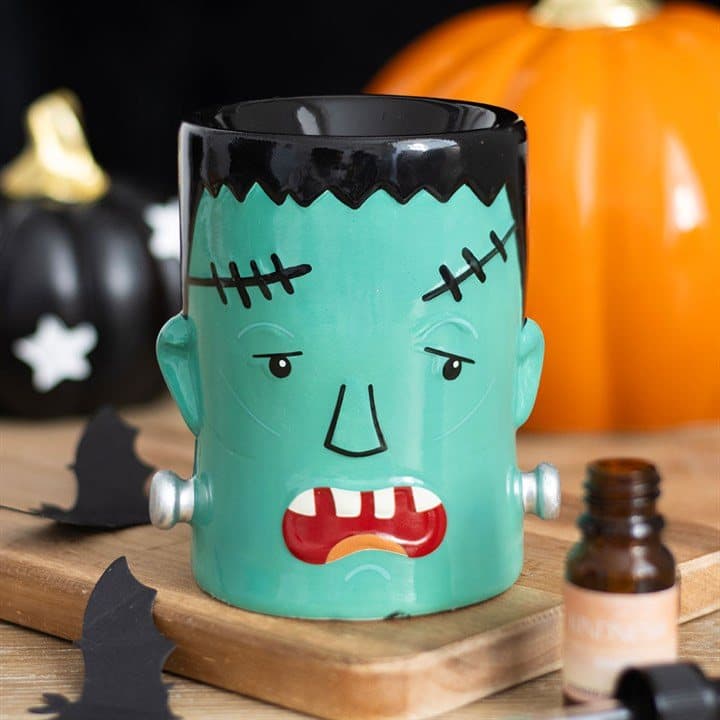 Grumpy ceramic monster oil burner and wax warmer
