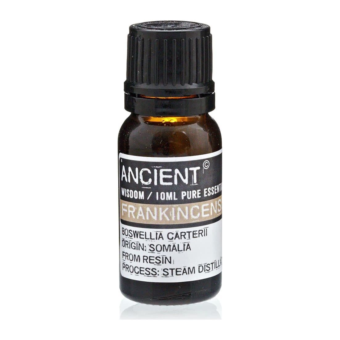 10 ml bottle of frankincense essential oil
