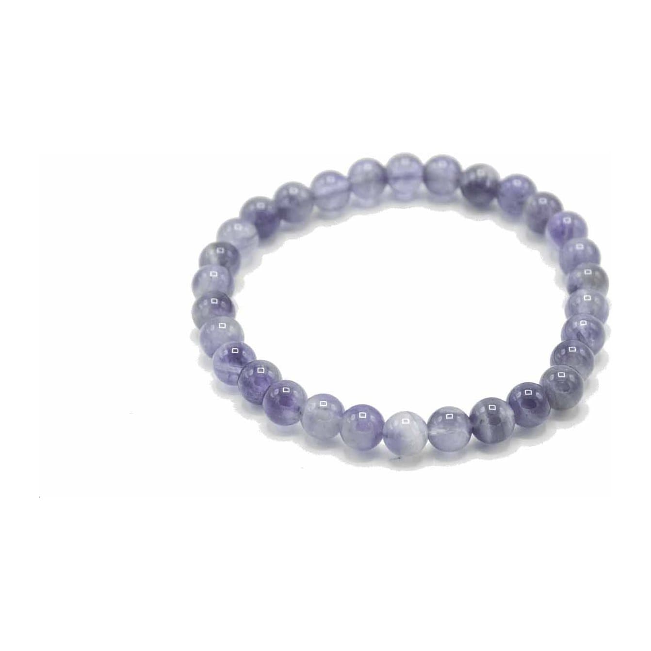 Amethyst bead gemstone bracelet