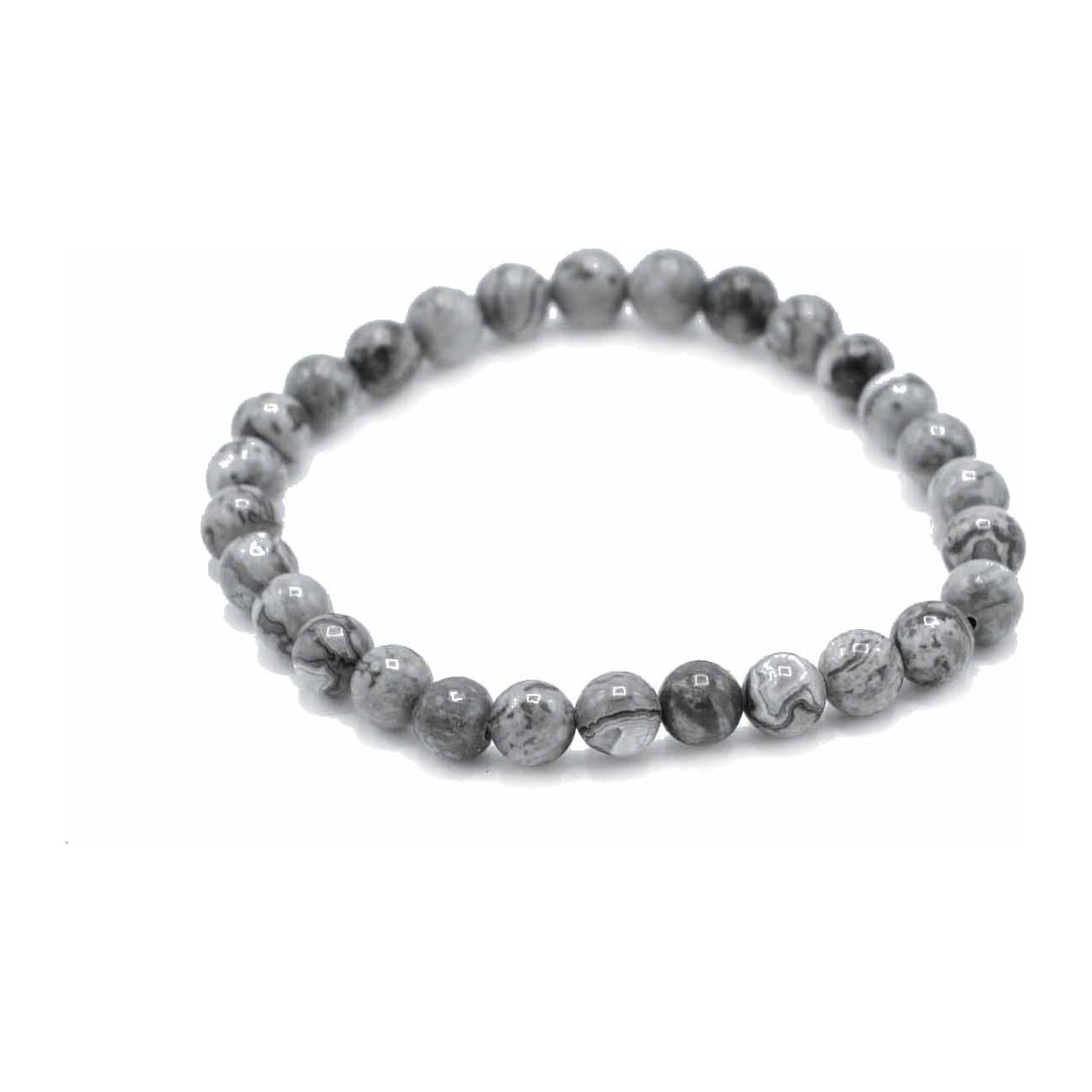 Map stone gemstone manifestation bracelet for prosperity
