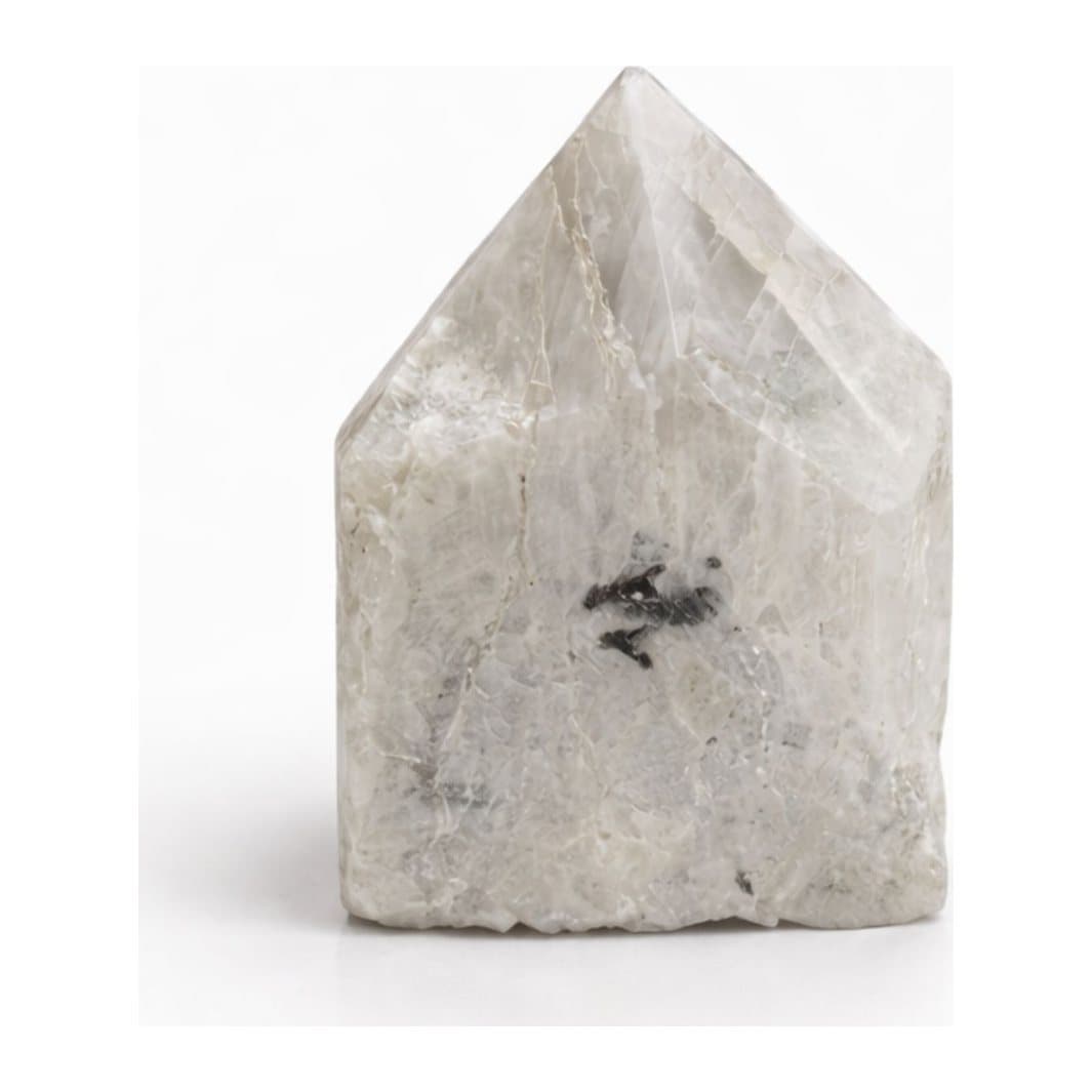 Rainbow moonstone top polished crystal points