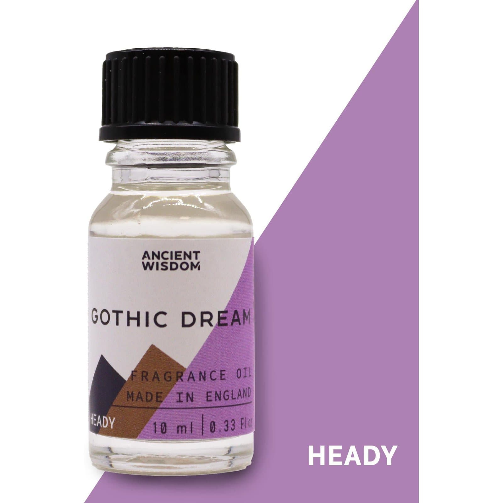 Pack of 2 Gothic Dream fragrance oils, 10 ml each