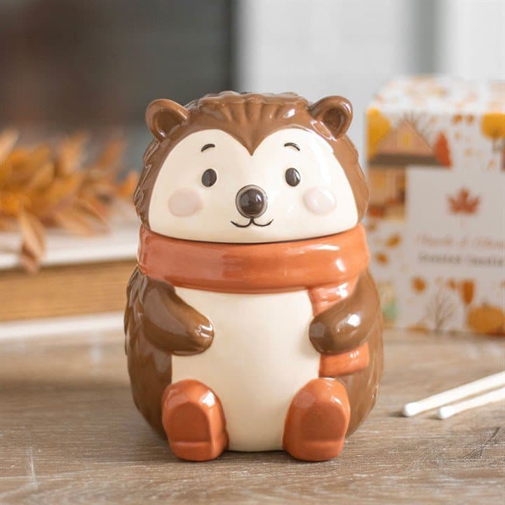 Ceramic Hazel Hedgehog oil burner