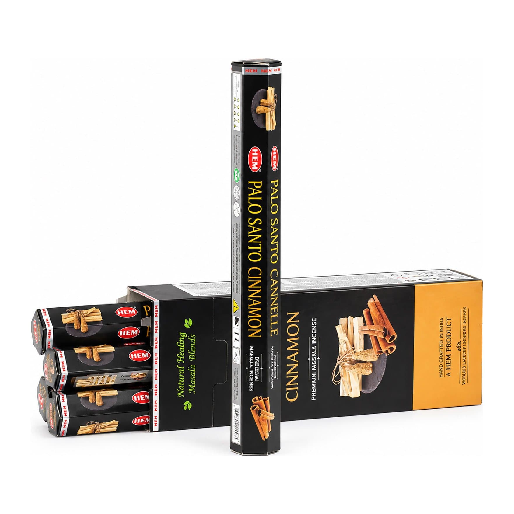 HEM Palo Santo Masala hexagonal incense packs
