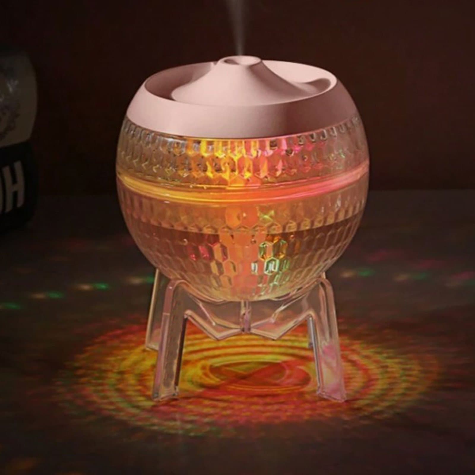 Mondo Planet USB humidifier with transparent design
