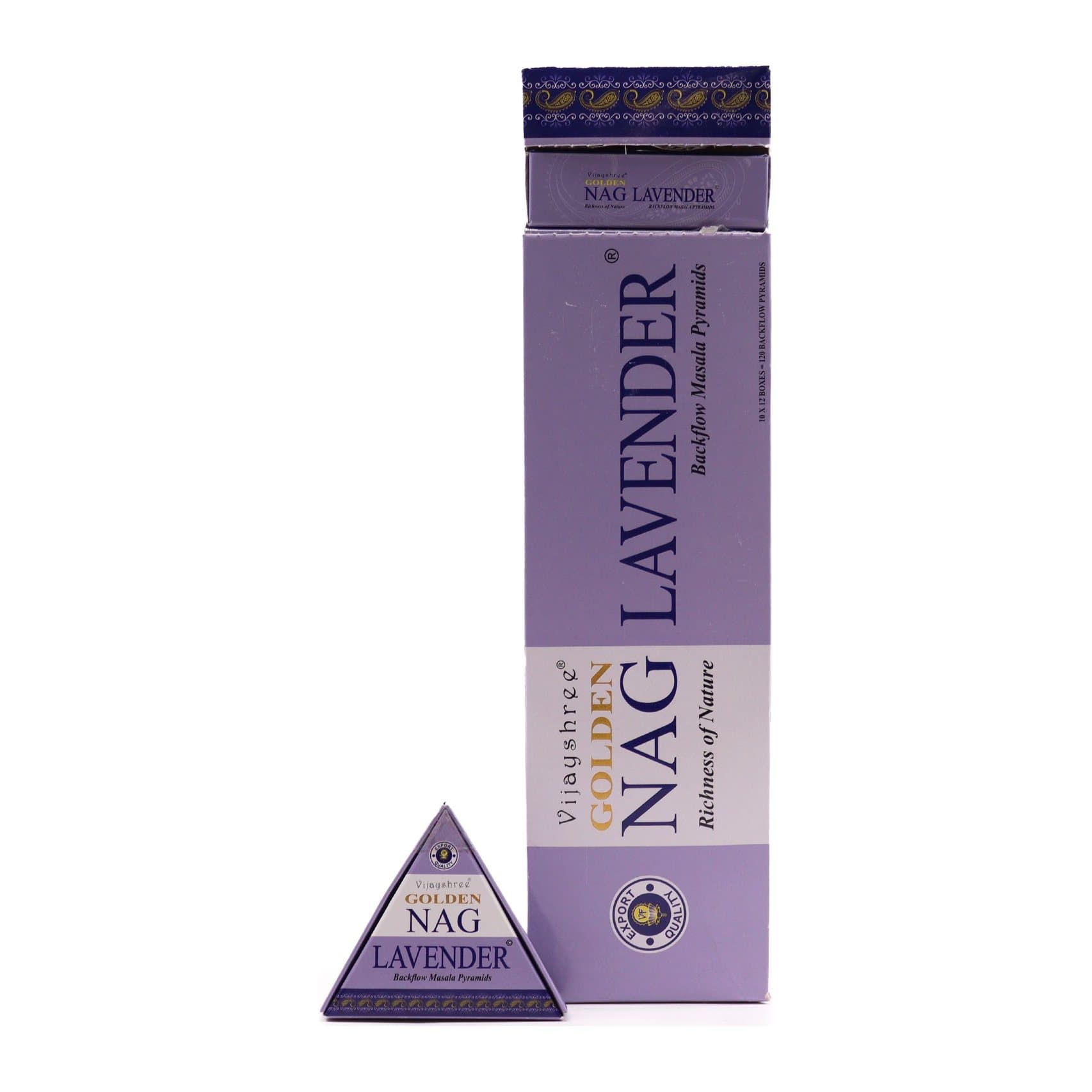 Jumbo Golden Nag backflow incense cones