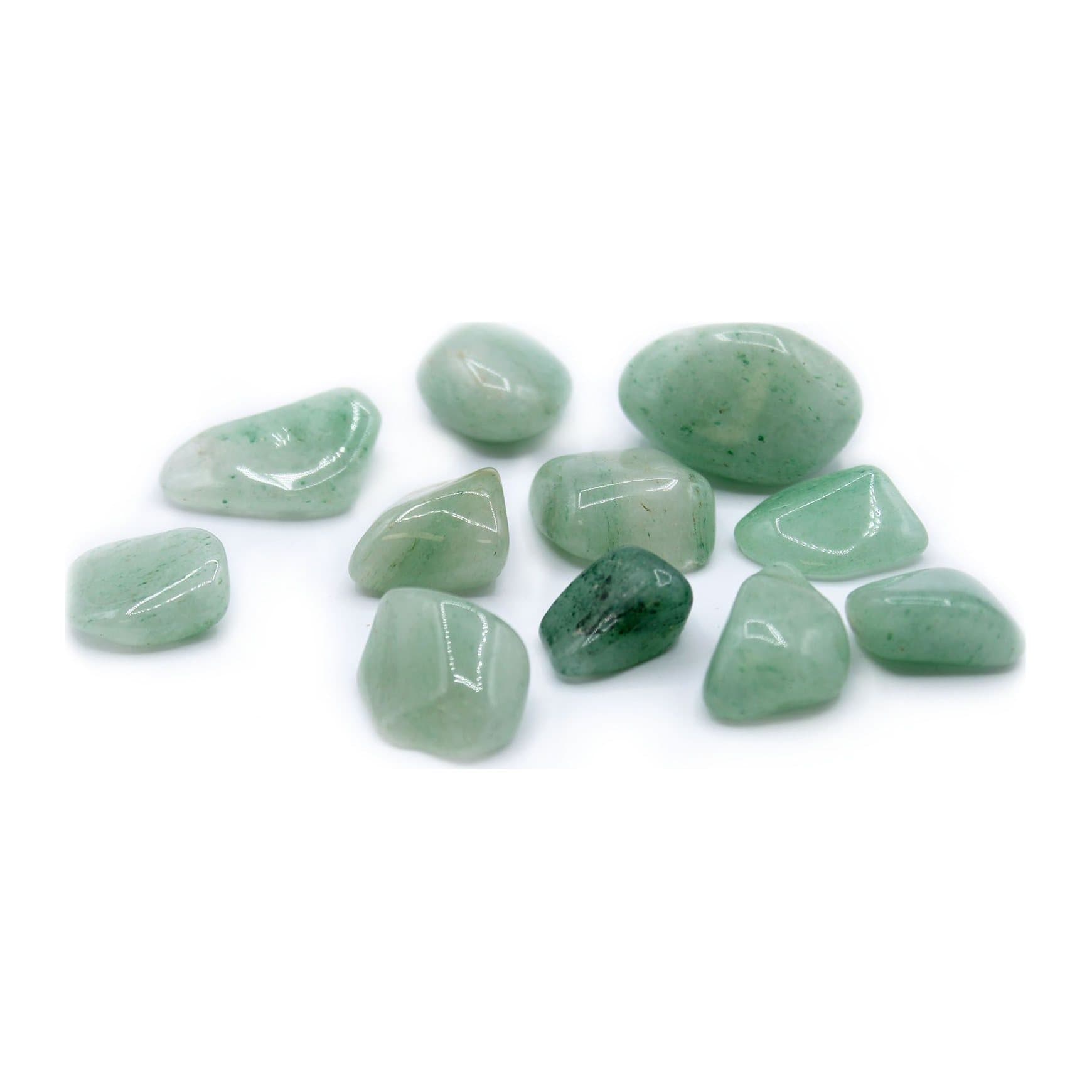 Polished aventurine tumble stones