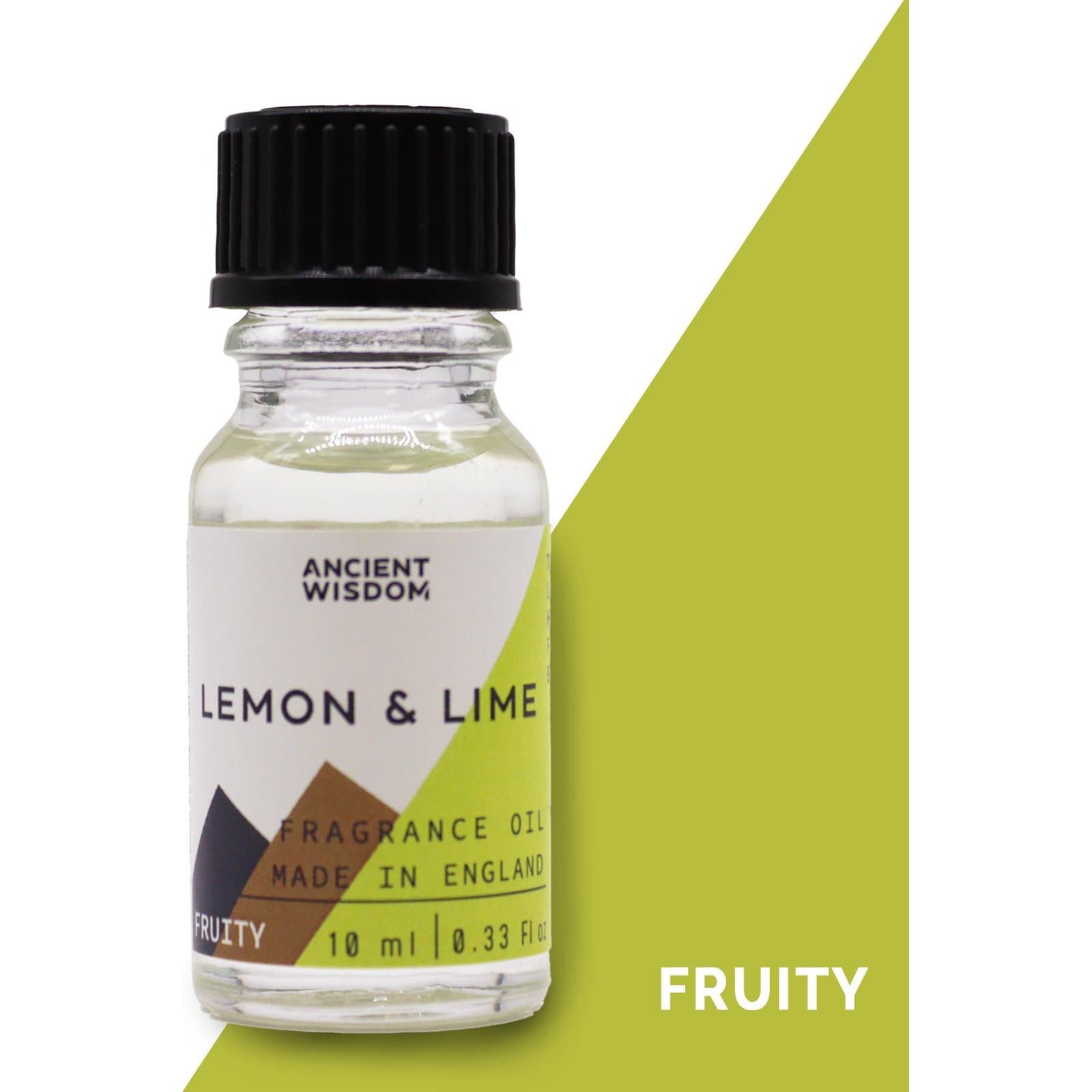 Lemon & lime fragrance oil, pack of 2