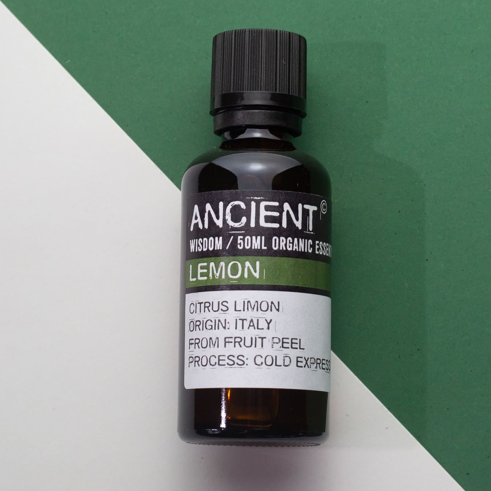 Lemon organic essential oil, 50 ml